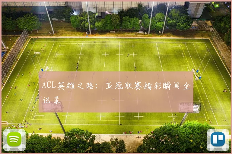 ACL英雄之路:亚冠联赛精彩瞬间全记录